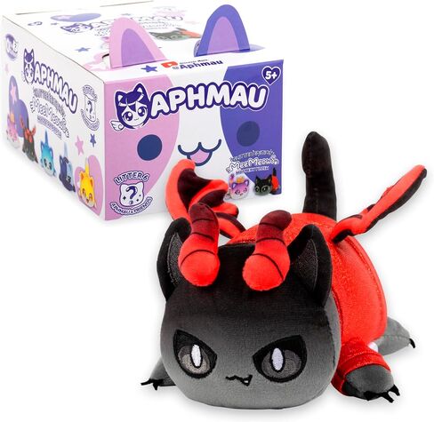 Aphmau 6" MeeMeow Mystery Plush – Series 6; YouTube Gaming Channel, Blind Box, 1 of 10 Possible Friends, Friends MeeMeows, Official Merch in Saudi Arabia