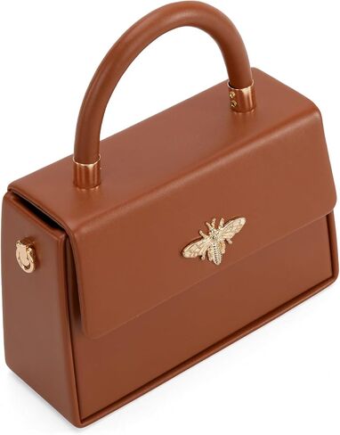 Milan Chiva Small Top Handle Purses for Women Mini Satchel Crossbody Bag Elegant Square Bag in Kuwait