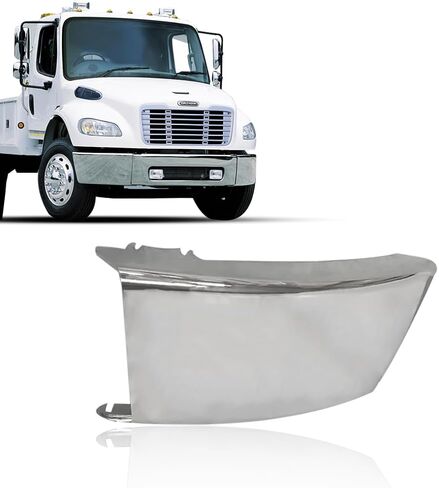 Black Metal Corner Bumper Cover Right Side compatible with 2003-2021 Freightliner M2 Business Class in Kuwait