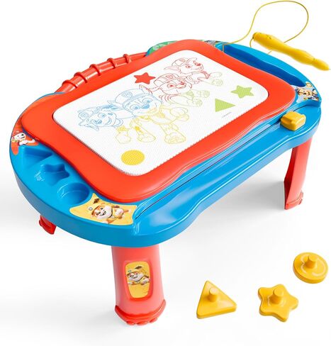 Lollipop Blippi Magnetic Writing Tablet for Kids – Ideal Baby & Toddler Toys – Magnetic Drawing Board with Stands, Pen, and Stamps – Blippi and Mika Inspired Learning Toys for Toddlers 3+ in Saudi Arabia