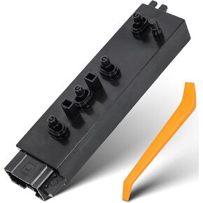 Sorghum Power Seat Switch - Front Left Driver Side Adjustment Switch Control 8 Ways Compatible with 2003-2020 Acura MDX RDX Honda Accord Odyssey CR-V Civic 12 Pins Replace# 81653-SDB-A71