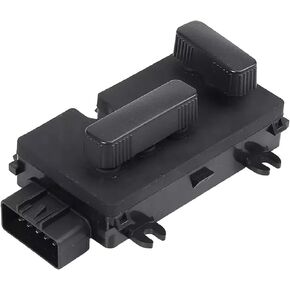 Power Seat Switch Adjust Recliner Control Left Driver side 8 Way Compatible with Chevy Avalanche Escalade Silverado Suburban Sierra Yukon 1500 2500 3500 HD Classic Tahoe H2 1999-2007 Replaces 12450166