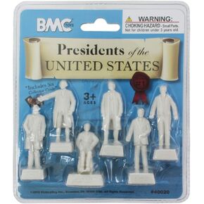 BMC Presidents of The United States Series 1: Plastic Figure 6pc Set