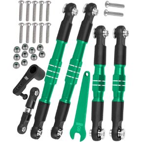 RC الألومنيوم شدادات ربط الحدبة ترقيات جزء ل 1/8 Typhon 6s BLX 1/7 جناية 6s BLX مخالفة لا حدود لها، 7075 سبيكة شدادات وصلات الحدبة ث / 25T ذراع مؤازر، أحمر