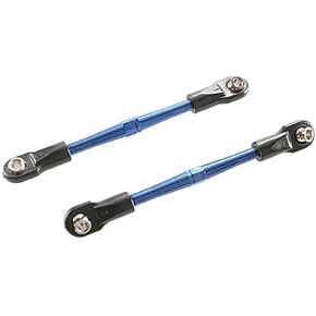 Traxxas 3139A Aluminum Turnbuckle Rustler, Blue, 59mm (2)