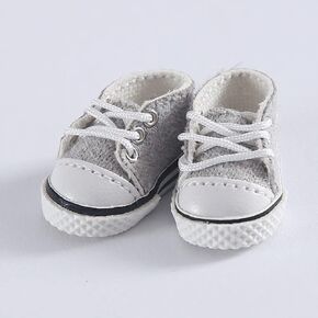 BJD Doll Shoes Casual Shoes for OB11,GSC,Molly,Holala,1/12bjd Shoes Doll Toy Accessories (White)