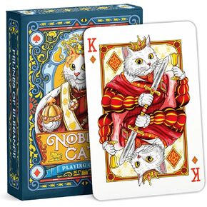 Noblific Cats Playing Cards for Adults Teens Friends Family Animal Lovers Gifts