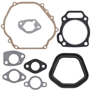 Wai Danie Carburetor Cylinder Head Full Gasket Kit Compatible with Honda GX240 GX270 8HP 9HP 173F 177F Engine 06111-ZH9-405 Lawn Mowers Parts & Accessories Crankcase Gasket