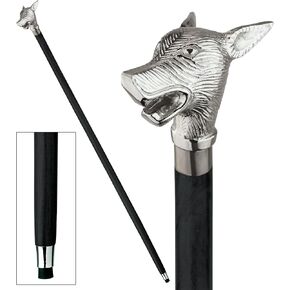 Design Toscano Hardwood Walking Stick