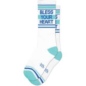 Gumball Poodle Novelty Gift Socks for Men, Women and Teens, Gym Crew Socks (Made in the USA)