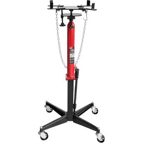 Torin ATR4053HB Welding Hydraulic Garage/Shop Telescoping Transmission Floor Jack: 1/2 Ton (1,000 lb) Capacity, Red