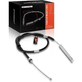 A-Premium Rear Driver Side Parking Brake Cable Assembly Compatible with Chevrolet & GMC Models: Astro 2003-2005, Safari 2003-2005 - Replace# 15115670
