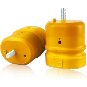 Rear Suspension Bump Stops Fit for Ford 2008-2011 F250 F350 Super Duty, Leaf Spring Jounce Bumpers w/Stud (Pack of 2)