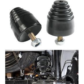 2PCS Bump Stopper,Car Accessories Bump Stop,Rear Bump Stop,Bump Stops Kit with Nuts,Rubber Bump Stop,Automotive Bump Stop Suction,Universal Suspension Bump Pad for Most Cars Trucks Vans