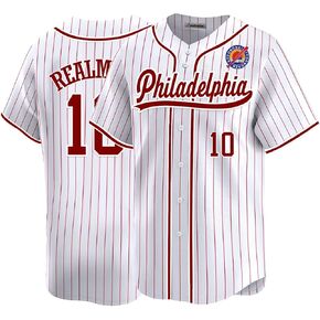 Custom Mens/Youth Philadelphia Seattle Baseball Stitched T-Shirt for Sports Fan