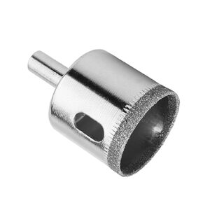 Hegebeck Diamond Drill Bit 1/2" Tile Hole Saw Glass Cutter Hollow Core Drill Bit for Glass Bottles Pots Marble Granite Stone Tile Ceramic Cutting 1 Pcs
