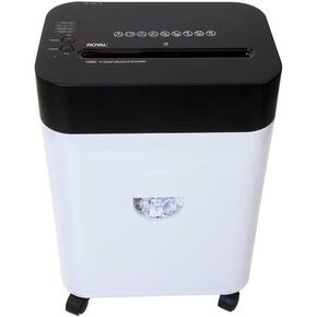 رويال شريدر، ماكينة تقطيع الورق مايكرو كت، 14 ورقة، أسود/أبيض in Kuwait