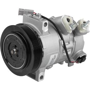 Air Conditioner AC Compressor with Clutch Compatible with JEEP COMPASS (2009-2017) 55111610AA