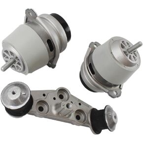 Engine Motor Mounting & Transmission Mount for 2010-2016 Porsche Panamera 94837506100 94837506200 97037511801 Engine Mount Set