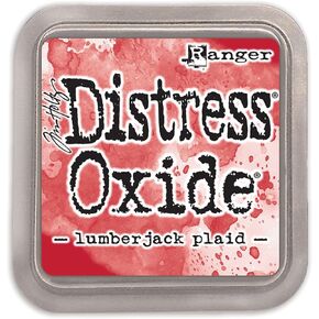 Ranger Tim Holtz Distress Oxide-Ink Lumberjack Plaid, 3 x 3 inch pad