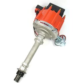 PerTronix D1001 Flame-Thrower Red Cap Distributor HEI for Chevrolet Small Block/Big Block