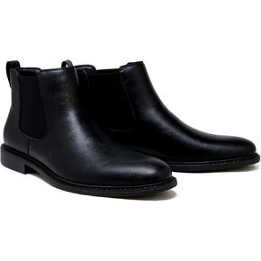 Men’s Chelsea Boots Slip-On Dress Boots for Men-Casual Comfy Men's Chelsea Ankle Boots
