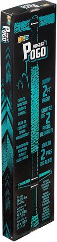 أليكس: عصا سوبر جو بوجو - رمادي، أحمر، أزرق - لعبة القفز والتوازن في الهواء الطلق، إطار مبطن، مقابض ناعمة، ترتد حتى 2 بوصة، للأطفال من 88 إلى 154 رطلاً، للأعمار من 9 سنوات فما فوق in Kuwait