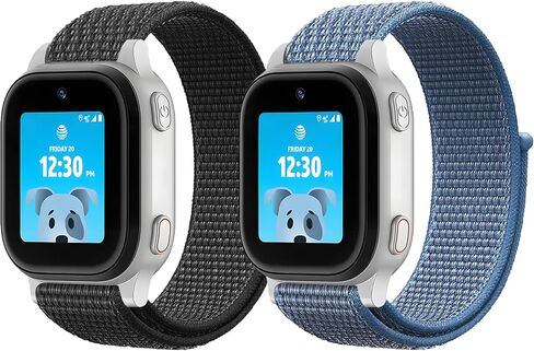 Nylon Bands Compatible with Amigo Jr Watch, Hook & Loop Design Easy for Kids to Put On & Off, Soft Breathable Strap Kids Boys Girls in Saudi Arabia