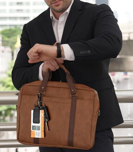 Genuine Leather Magnetic Money Clip with Car Keychain, Cash Card Holder, Slim Leather Money Clip for Men and Women in Kuwait