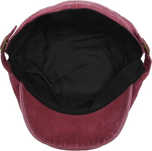 Newsboy Hats for Men Flat Cap Vintage Cotton Washed Caps for Men Ivy Hat Gatsby Driver Cap for Women in Saudi Arabia