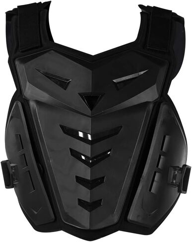 Motorcycle Armor Vest Motorcycle Riding Chest Back Spine Protector Armor Motocross Off-Road Racing Vest Cycling Body Guard Men's Motorcycle Chest Protector for Biking Skiing Cross-Country in Saudi Arabia