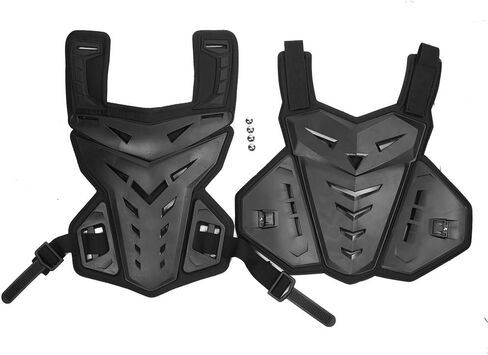 Motorcycle Armor Vest Motorcycle Riding Chest Back Spine Protector Armor Motocross Off-Road Racing Vest Cycling Body Guard Men's Motorcycle Chest Protector for Biking Skiing Cross-Country in Saudi Arabia