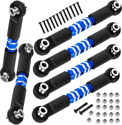 6 قطع من شدادات الألومنيوم لوصلات الحدبة 1/10 جرانيت 3S BLX(Mega550) Senton 3S BLX(Mega550) Vorteks 3S BLX(Mega550)، مشابك ربط دوارة قابلة للتعديل من سبيكة RC، أخضر in Kuwait