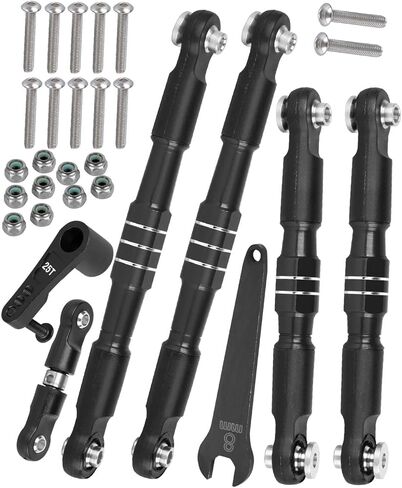 RC الألومنيوم شدادات ربط الحدبة ترقيات جزء ل 1/8 Typhon 6s BLX 1/7 جناية 6s BLX مخالفة لا حدود لها، 7075 سبيكة شدادات وصلات الحدبة ث / 25T ذراع مؤازر، أحمر in Saudi Arabia