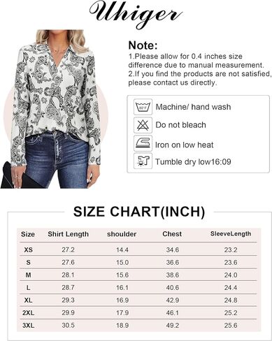 Women's Polo Shirts Collared V Neck Work Tops Long Sleeve Business Casual Dressy Blouses Textured Ribbed Tunic in Saudi Arabia