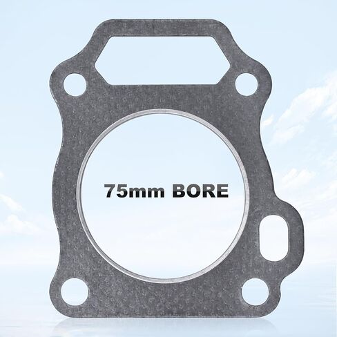 Wai Danie Carburetor Cylinder Head Full Gasket Kit Compatible with Honda GX240 GX270 8HP 9HP 173F 177F Engine 06111-ZH9-405 Lawn Mowers Parts & Accessories Crankcase Gasket in Kuwait