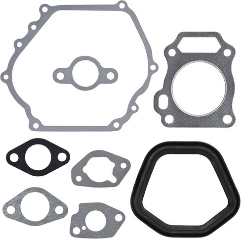 Wai Danie Carburetor Cylinder Head Full Gasket Kit Compatible with Honda GX240 GX270 8HP 9HP 173F 177F Engine 06111-ZH9-405 Lawn Mowers Parts & Accessories Crankcase Gasket in Kuwait