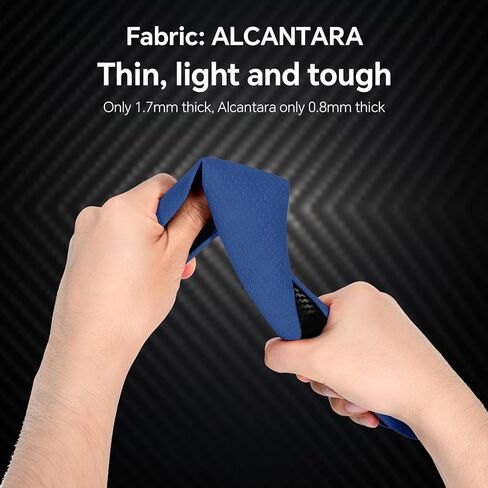 Alcantara Steering Wheel Cover, Non- Slip Segmented Car Steering Wheel Cover, Steering Wheel Cover Men & Women, Universal 99% Car Wheel Cover Protector (Wine Red-Perforated Style) in Kuwait