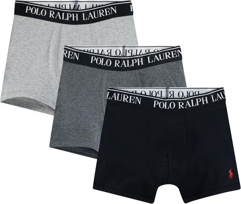 POLO RALPH LAUREN Boys' 3-Pack Boxer Briefs in Saudi Arabia