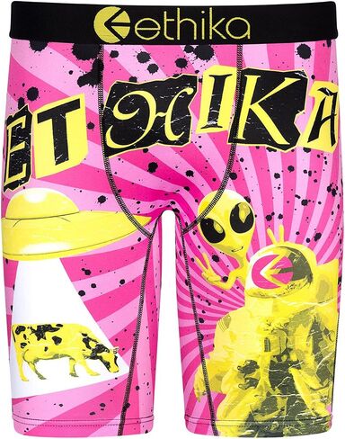 Ethika Boys Staple Boxer Brief | Screen Print in Saudi Arabia