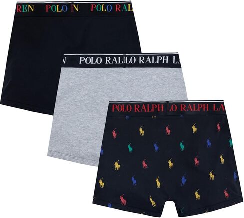 سراويل داخلية بوكسر للأولاد من POLO RALPH LAUREN مكونة من 3 قطع in Saudi Arabia