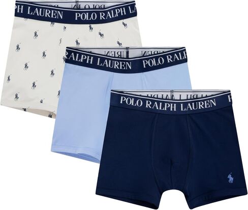 POLO RALPH LAUREN Boys' 3-Pack Boxer Briefs in Saudi Arabia