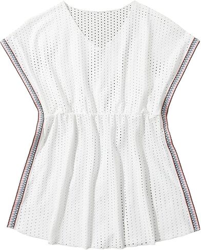 Milumia Girl's Crochet Beach Coverups Hollow Swimsuit Swimwear Cover Up in Saudi Arabia