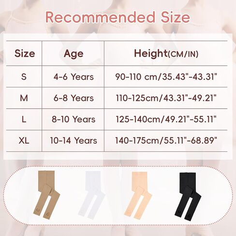 American Trends Dance Tights for Girls Ballet Tights Stirrup Soft Soft Leggings in Saudi Arabia