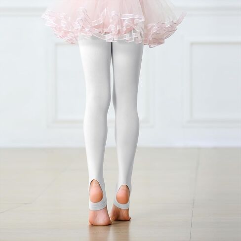 American Trends Dance Tights for Girls Ballet Tights Stirrup Soft Soft Leggings in Saudi Arabia