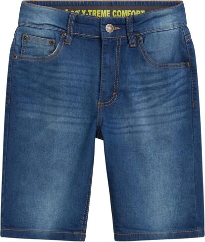 Lee Boys' Denim Shorts - Extreme Stretch Denim Jean Shorts for Boys (8-18 and Husky) in Saudi Arabia