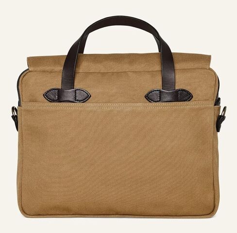 Filson Men's Rugged Twill Original Briefcase, Otter Green, One Size in Saudi Arabia