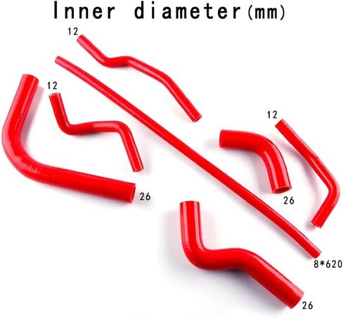 3 Ply Performance Silicone Radiator Coolant Hose Kit for 1986-1995 SUZUKI SAMURAI JL JA JX 1.3L Radiator hose in Kuwait