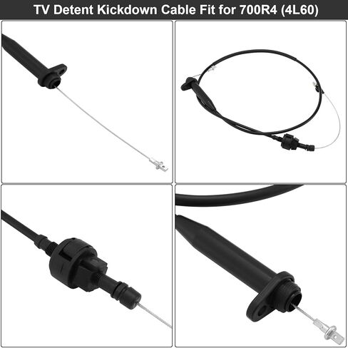 كابل إزالة حاجز التلفزيون الجديد 700R4(4L60) 1982-1992، TH-2004R 1981-1990، 4L60E (نمط 700-R4) 1993-2018 كابل نقل تلفزيوني طراز OE Detent Kickdown K65552 in Kuwait