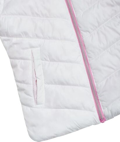 Pink Platinum Girls Puffer Jacket - Full Zip Up Quilted Hooded Winter Coat and Solid Packable Jacket for Girls (Sizes: 7-16) in Kuwait